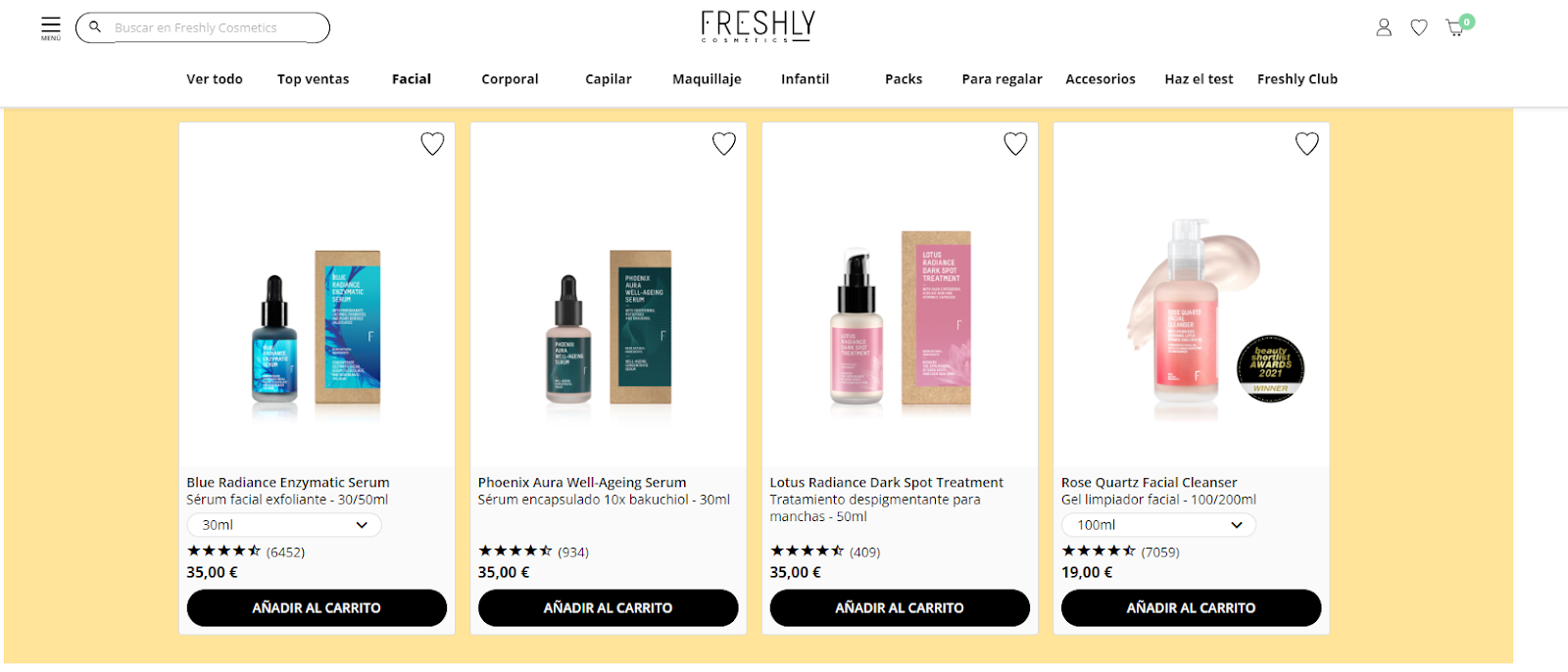 Imagen 3: Usar código promocional en Freshly Cosmetics