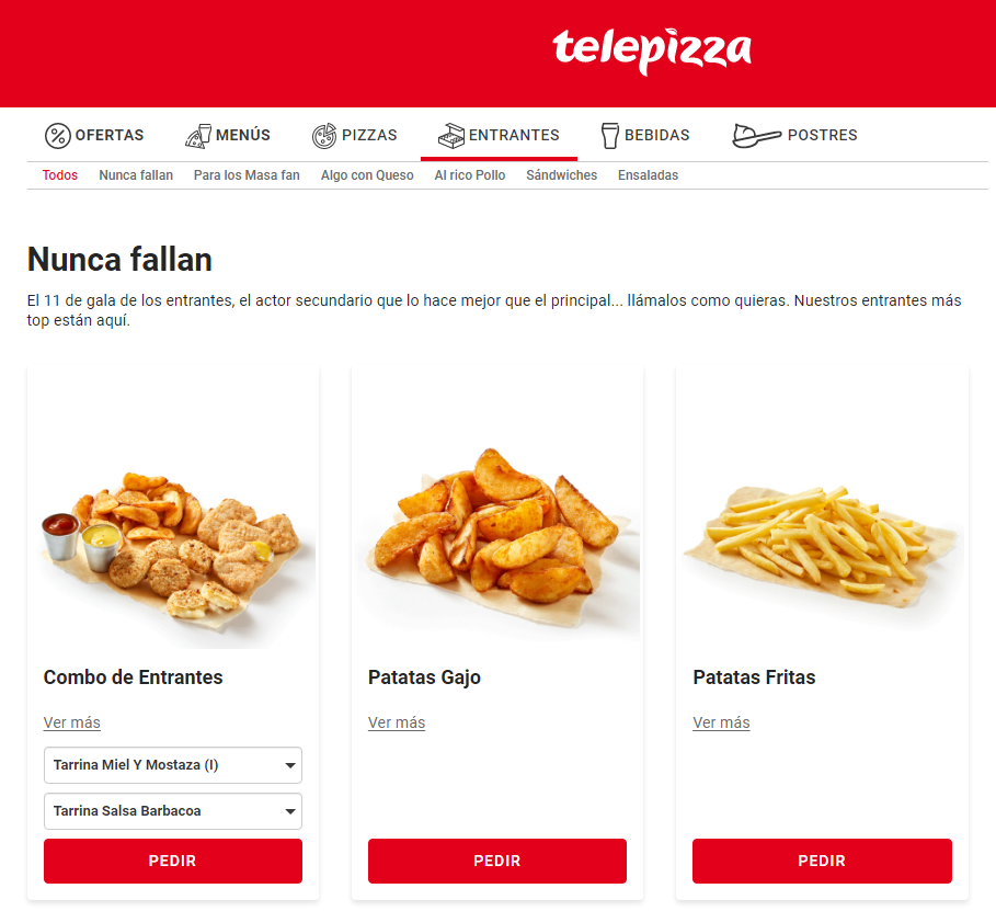 Imagen 2: Usar código promocional en Telepizza