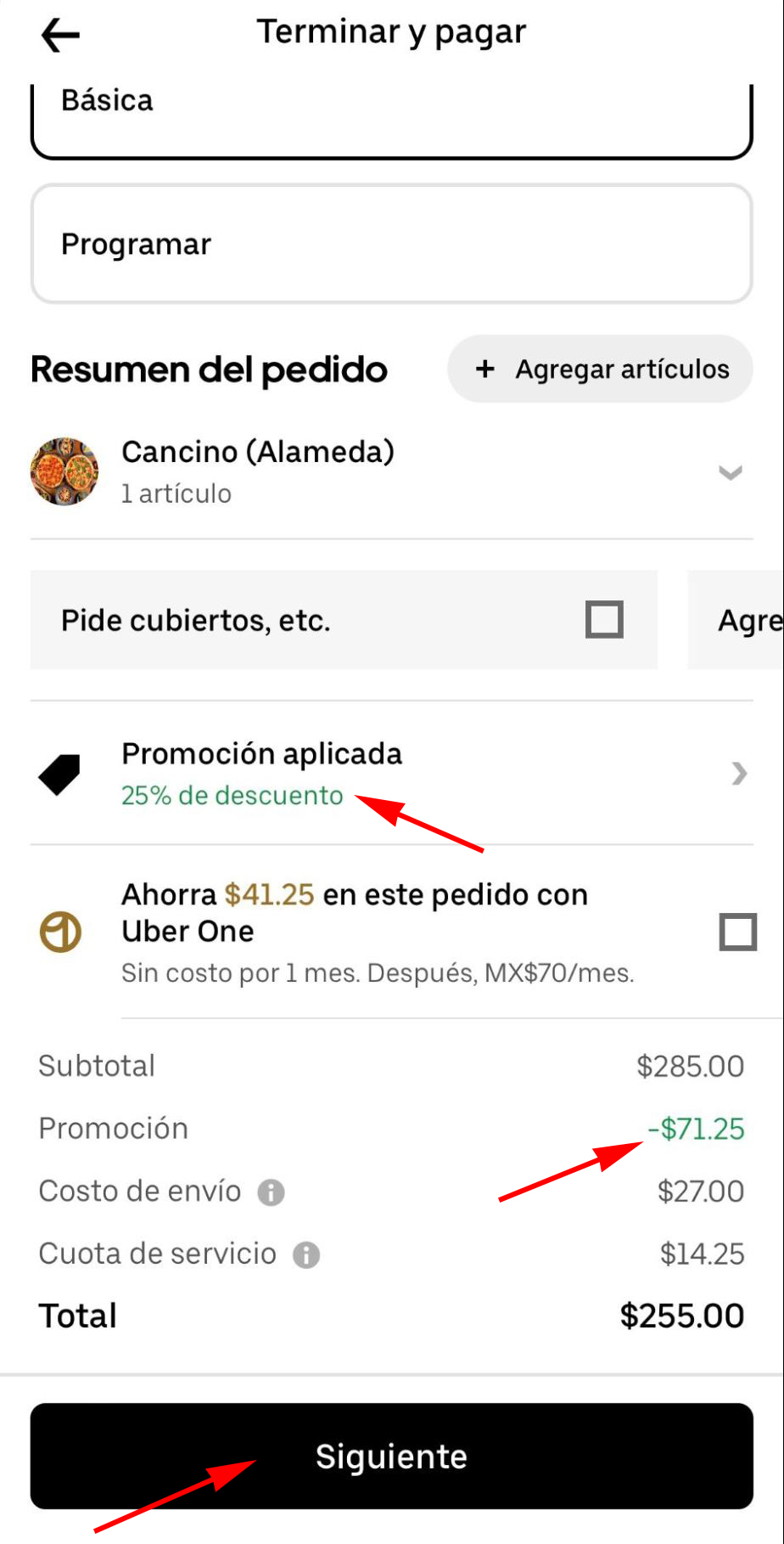 Cupones de descuento Uber Eats 30 en Enero 2024 🍔