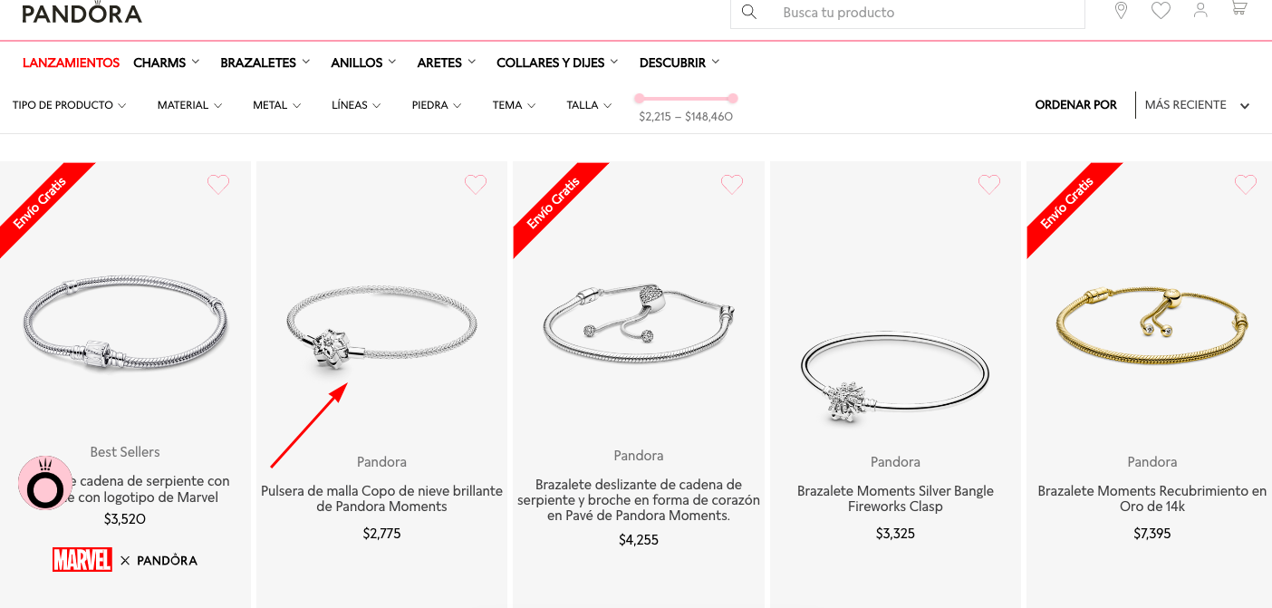 Use el Cupón Pandora Ofertas verificadas - Cupones Pandora