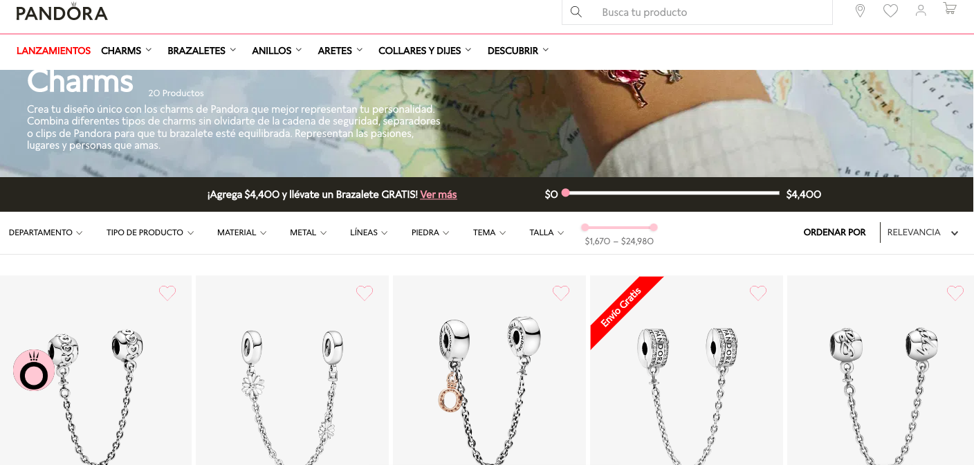 Imágen 4: Use el Cupón Pandora Imágen 4: Ofertas verificadas - Cupones Pandora