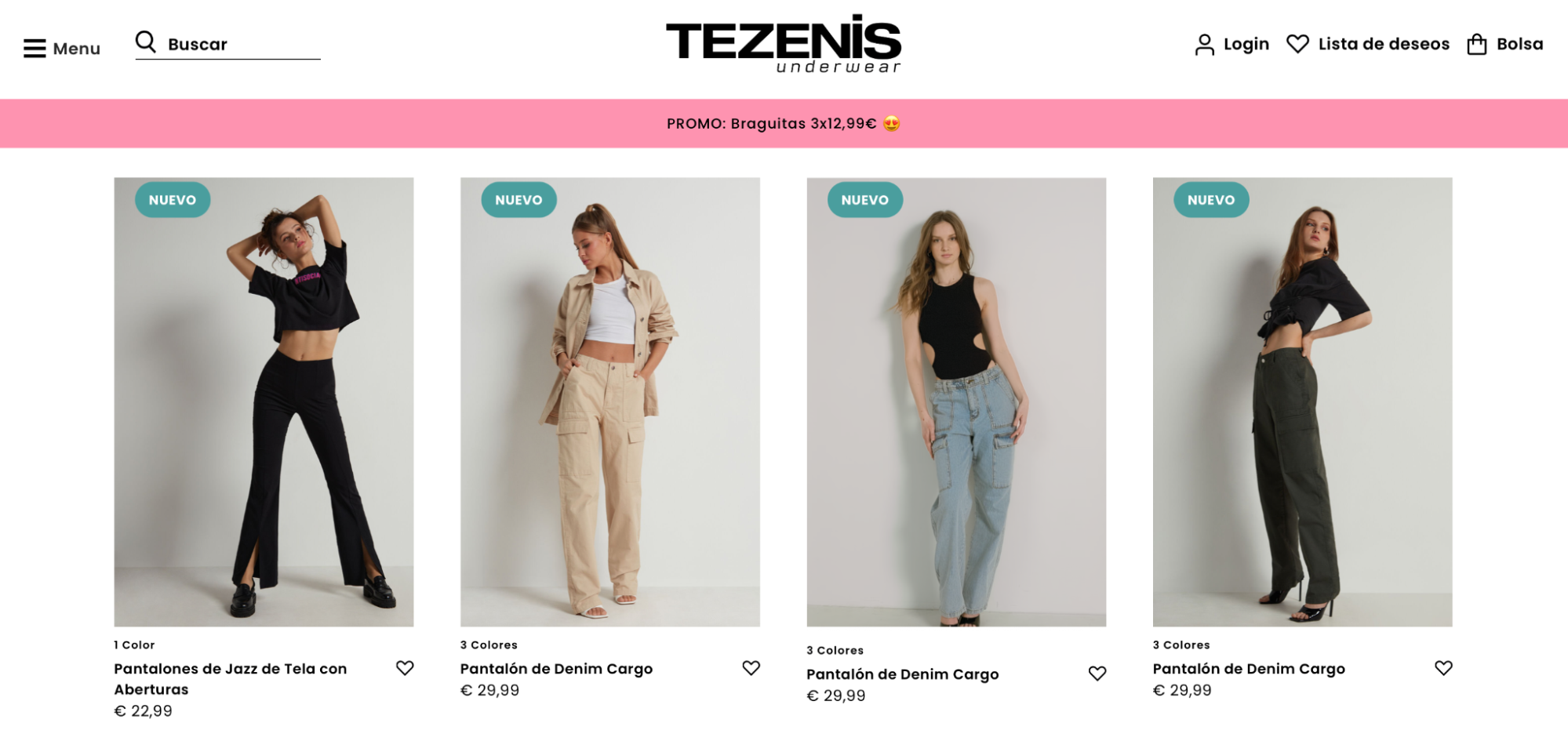 Código descuento Tezenis - 10% en Marzo 2024