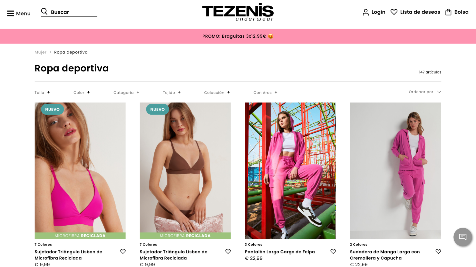 Tezenis Talent, el programa de fidelizacion de Tezenis