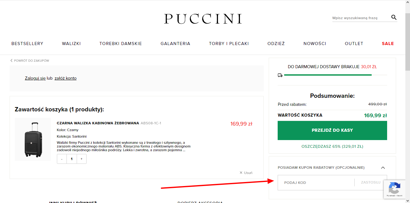 Obraz 4 - Najlepsze oferty: Puccini Kod Rabatowy i Promocje