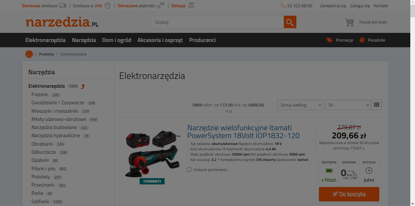 Obraz 2 - Najlepsze oferty: Narzedzia.pl Kod Rabatowy i Promocje