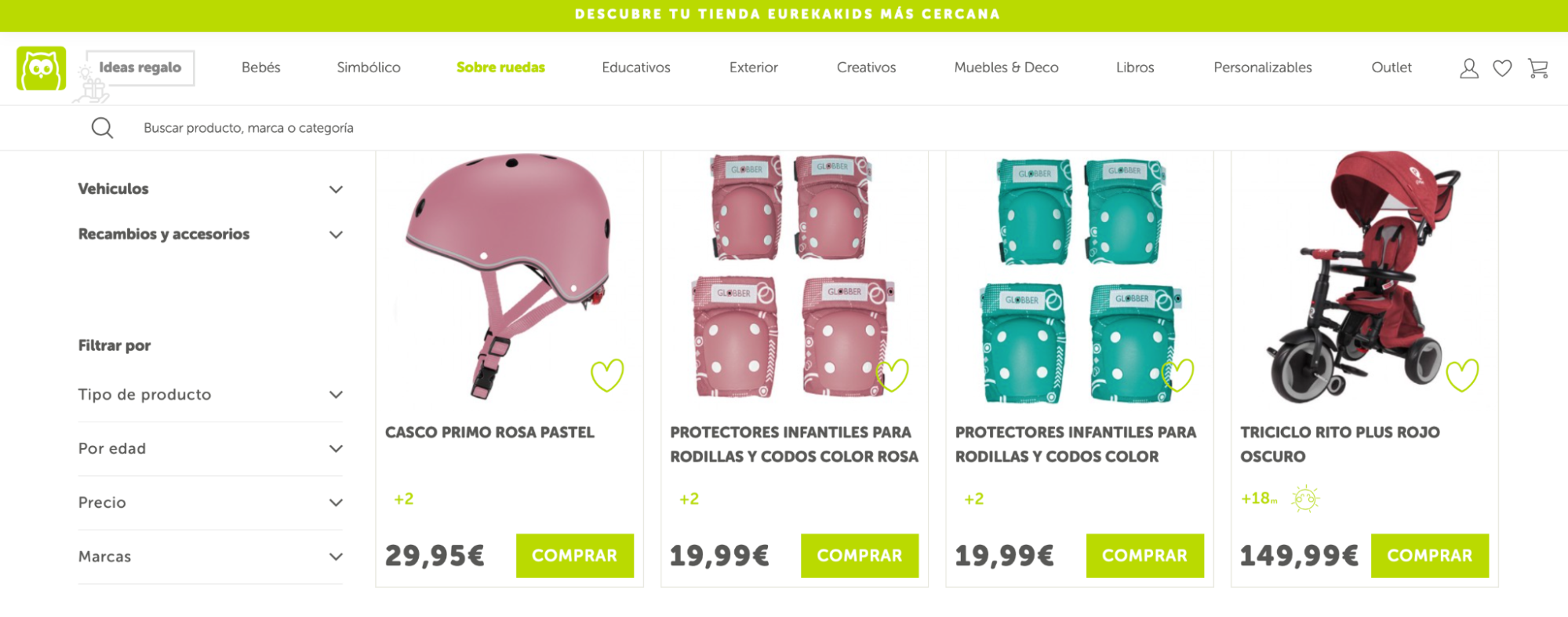 Tienda de Juguetes Online Eurekakids. Juguetes educativos de calidad