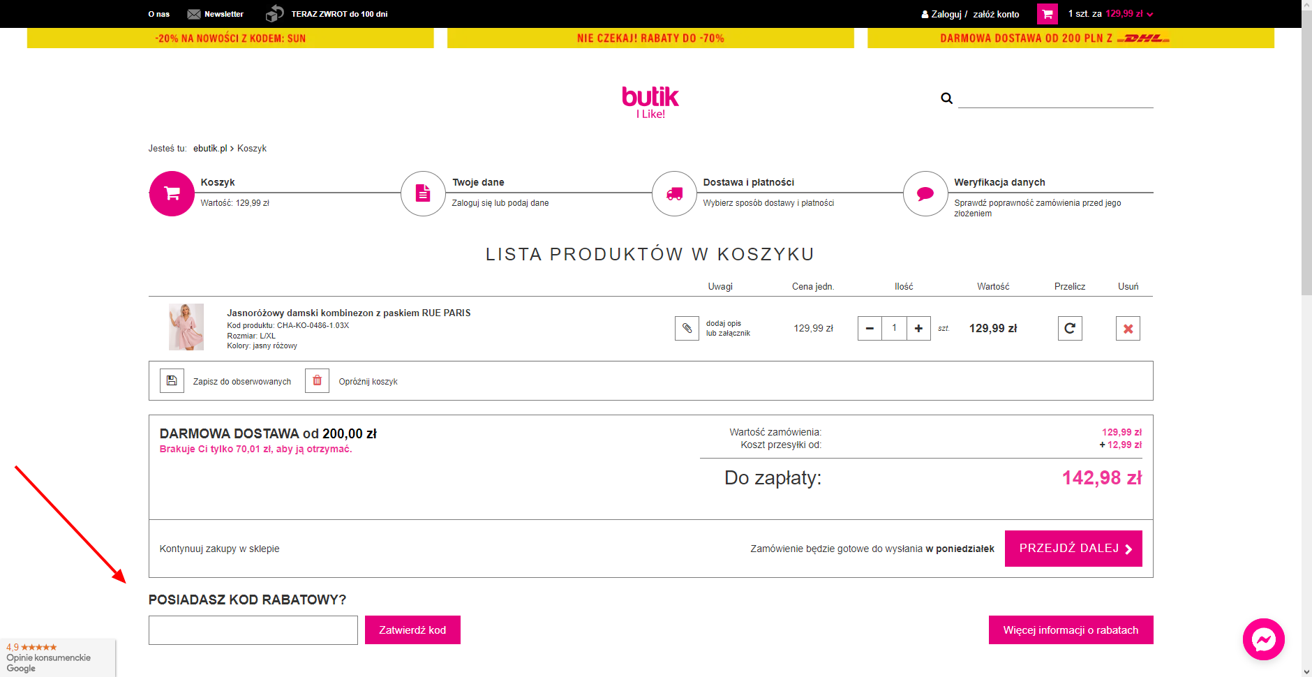 Obraz 3 - Najlepsze oferty: Ebutik Kod Rabatowy i Promocje