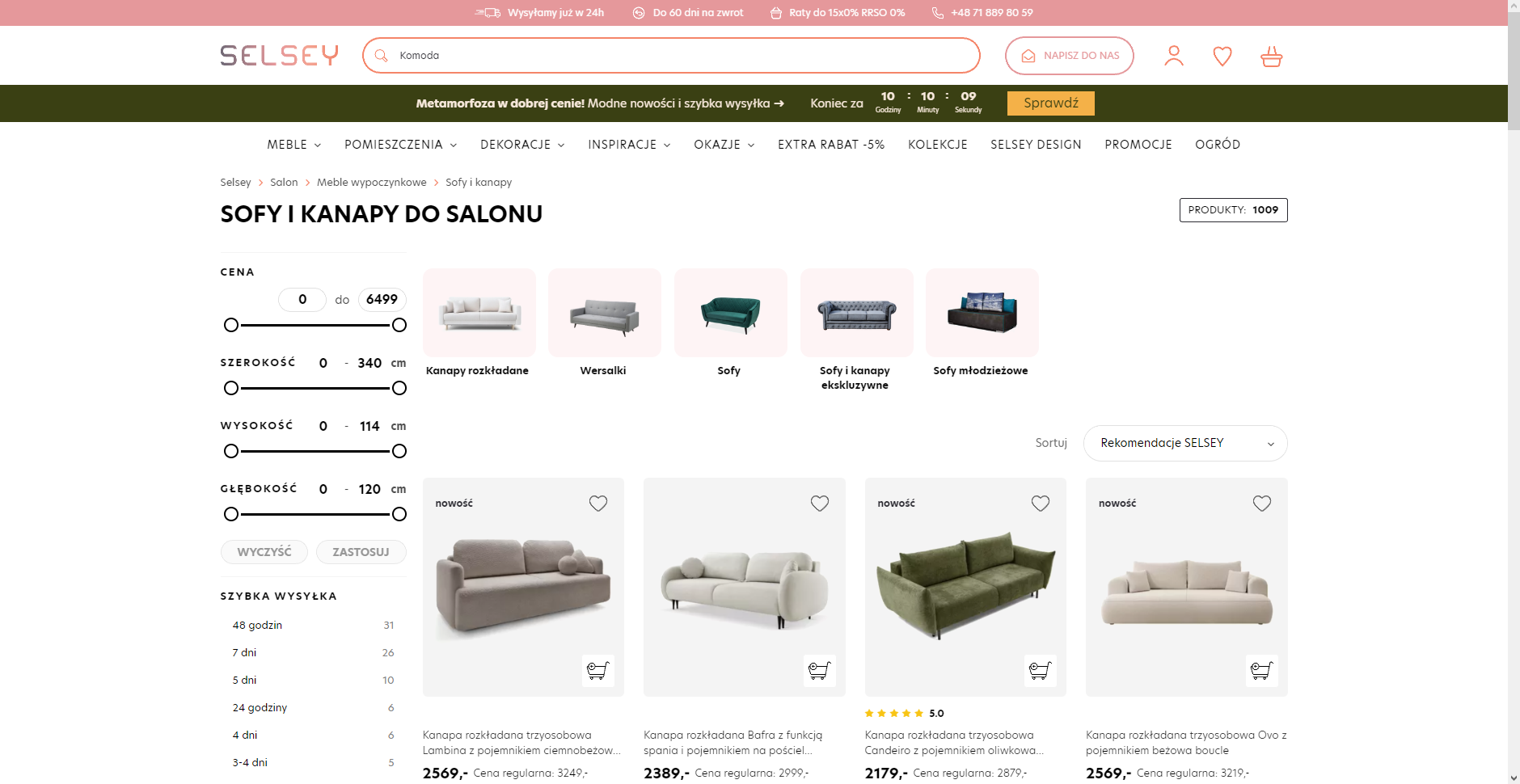 Obraz 2 - Kody Rabatowe Selsey Obraz 2 - Najlepsze oferty: Selsey Kod Rabatowy i Promocje