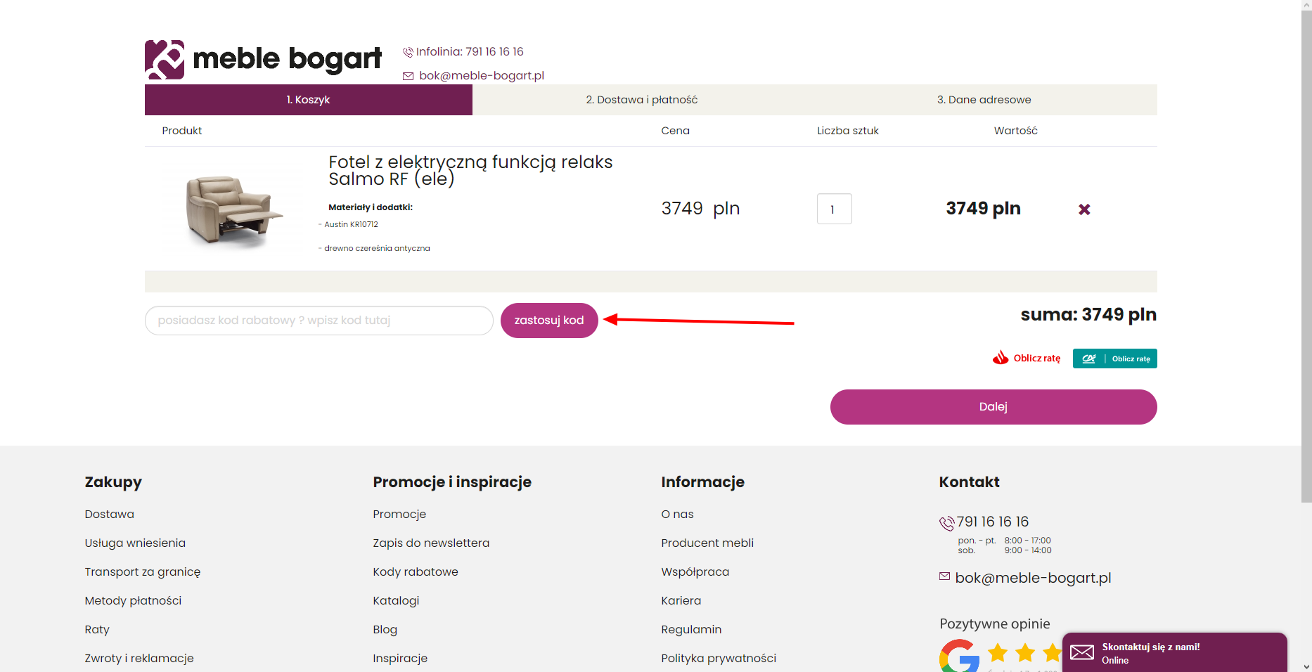 Obraz 5 - Najlepsze oferty: Meble Bogart Kod Rabatowy i Promocje