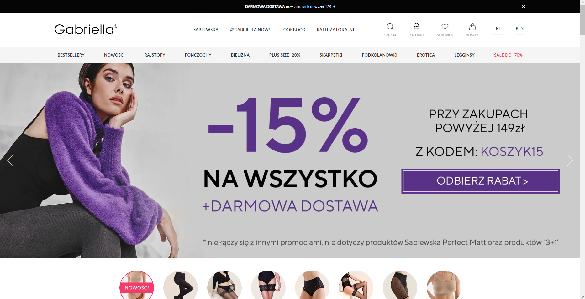 Najlepsze oferty: Gabriella Kod Rabatowy i Promocje