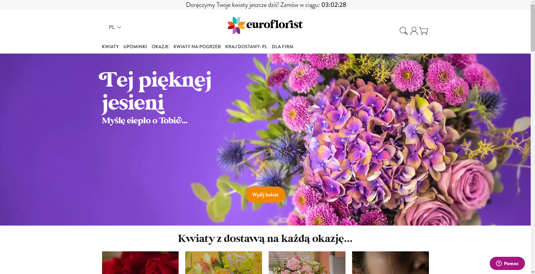 Najlepsze oferty: Euroflorist Kod Rabatowy i Promocje