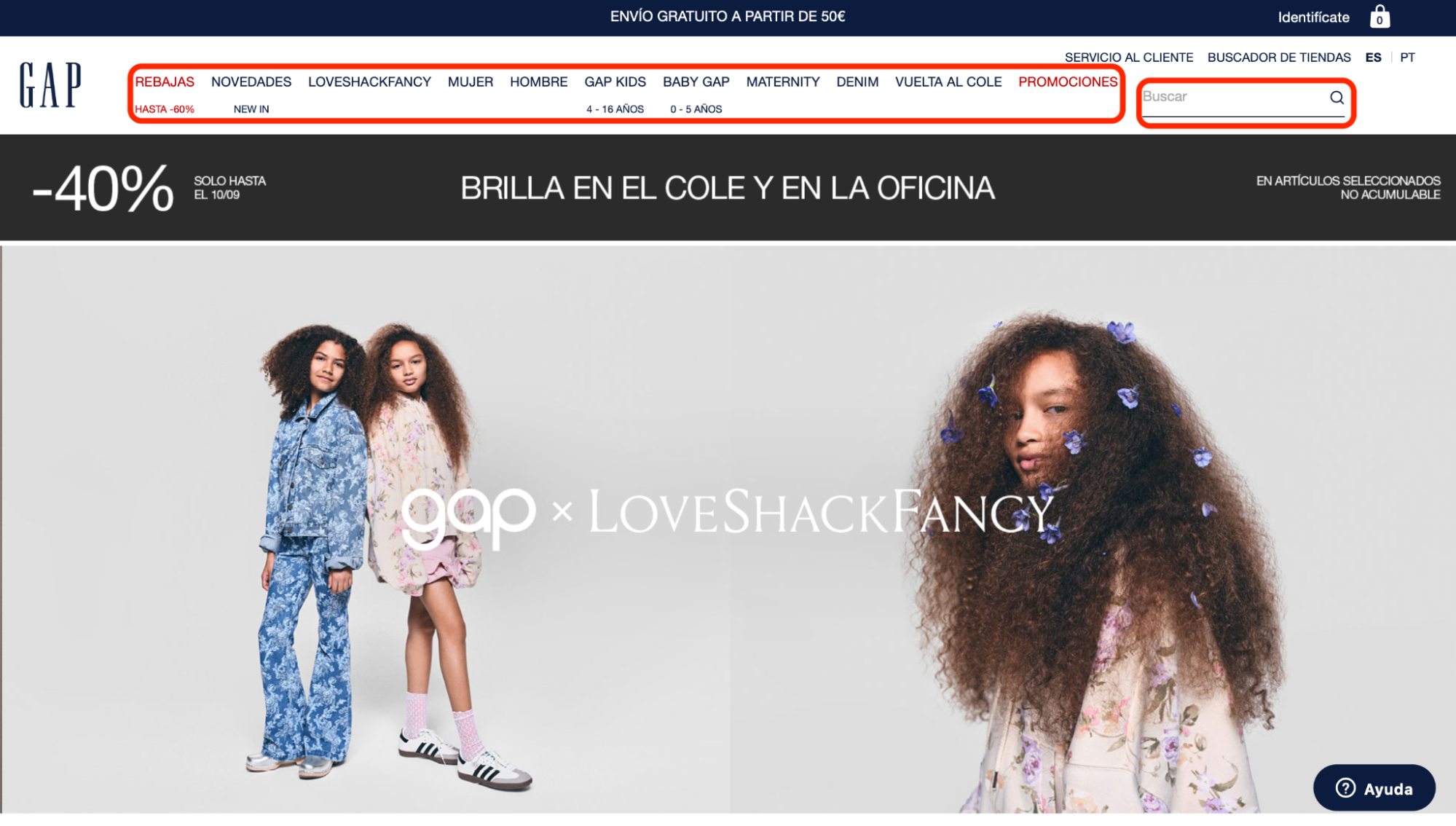 Cupones de descuento gap deals