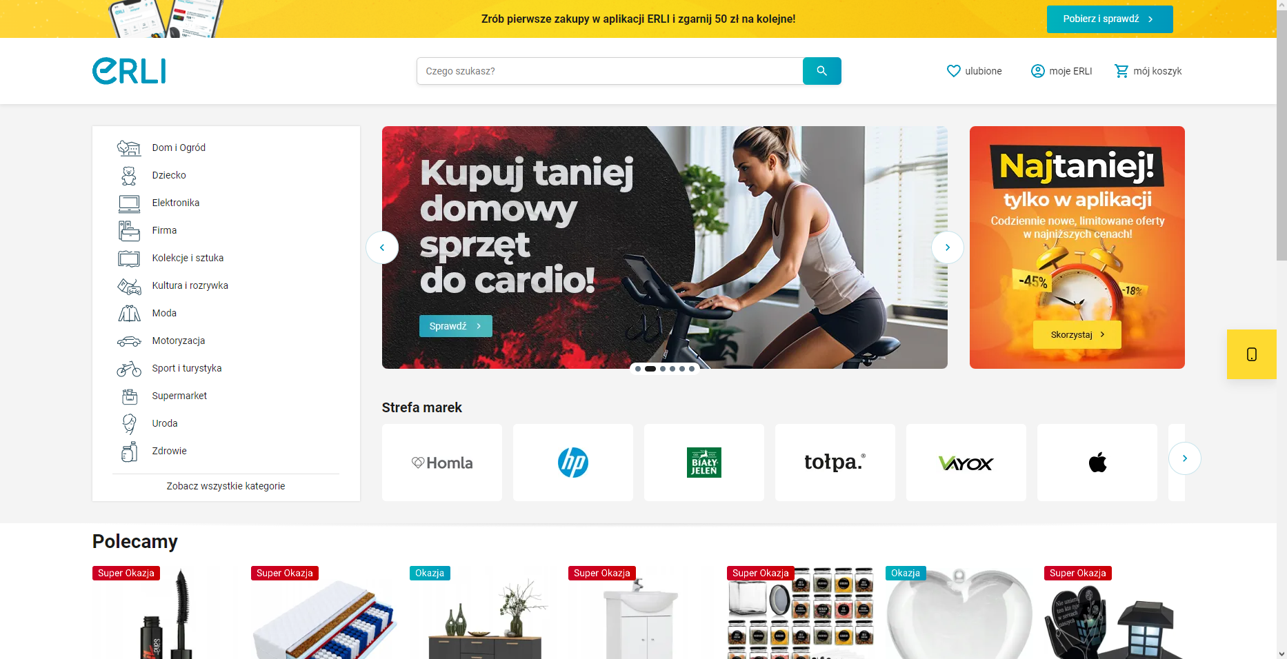 Kody Rabatowe Erli Najlepsze oferty: Erli Kod Rabatowy i Promocje
