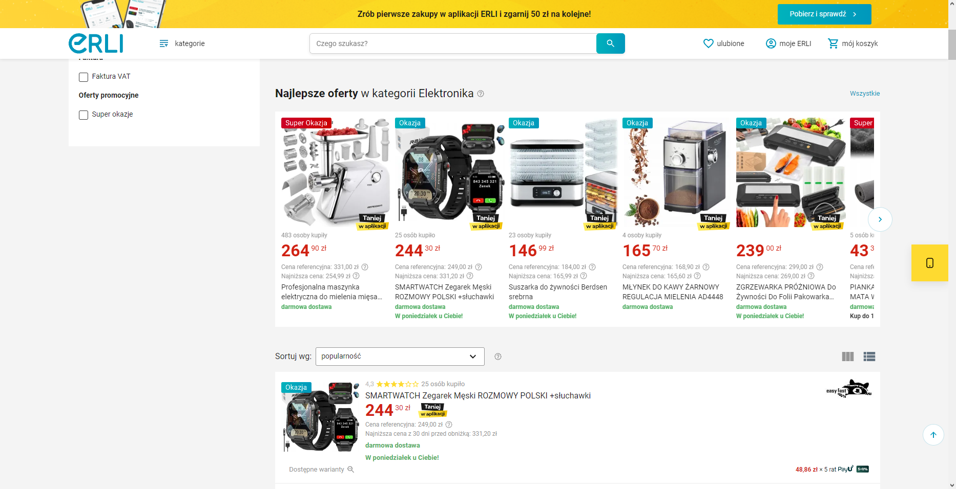 Obraz 2 - Najlepsze oferty: Erli Kod Rabatowy i Promocje