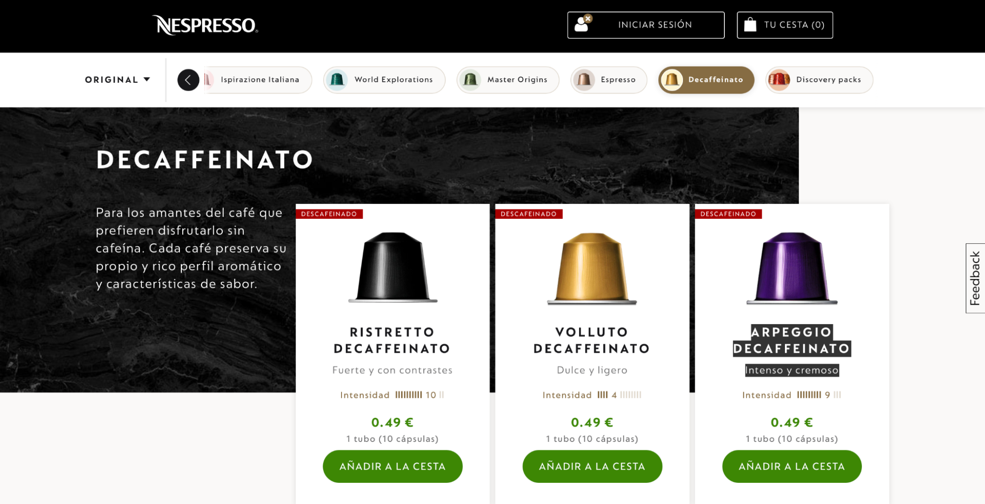 ᐈ Ofertas y Chollos Nespresso ⇒ Ofertitas