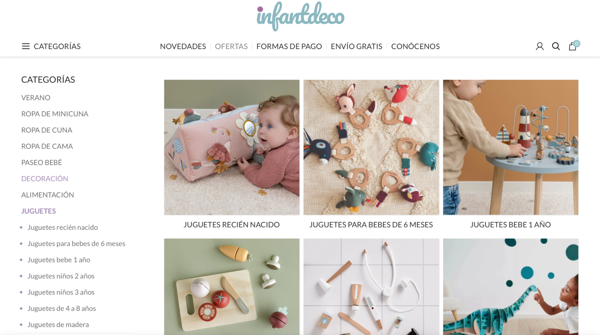 Juguetes para bebes de 6 meses ▻ Infantdeco