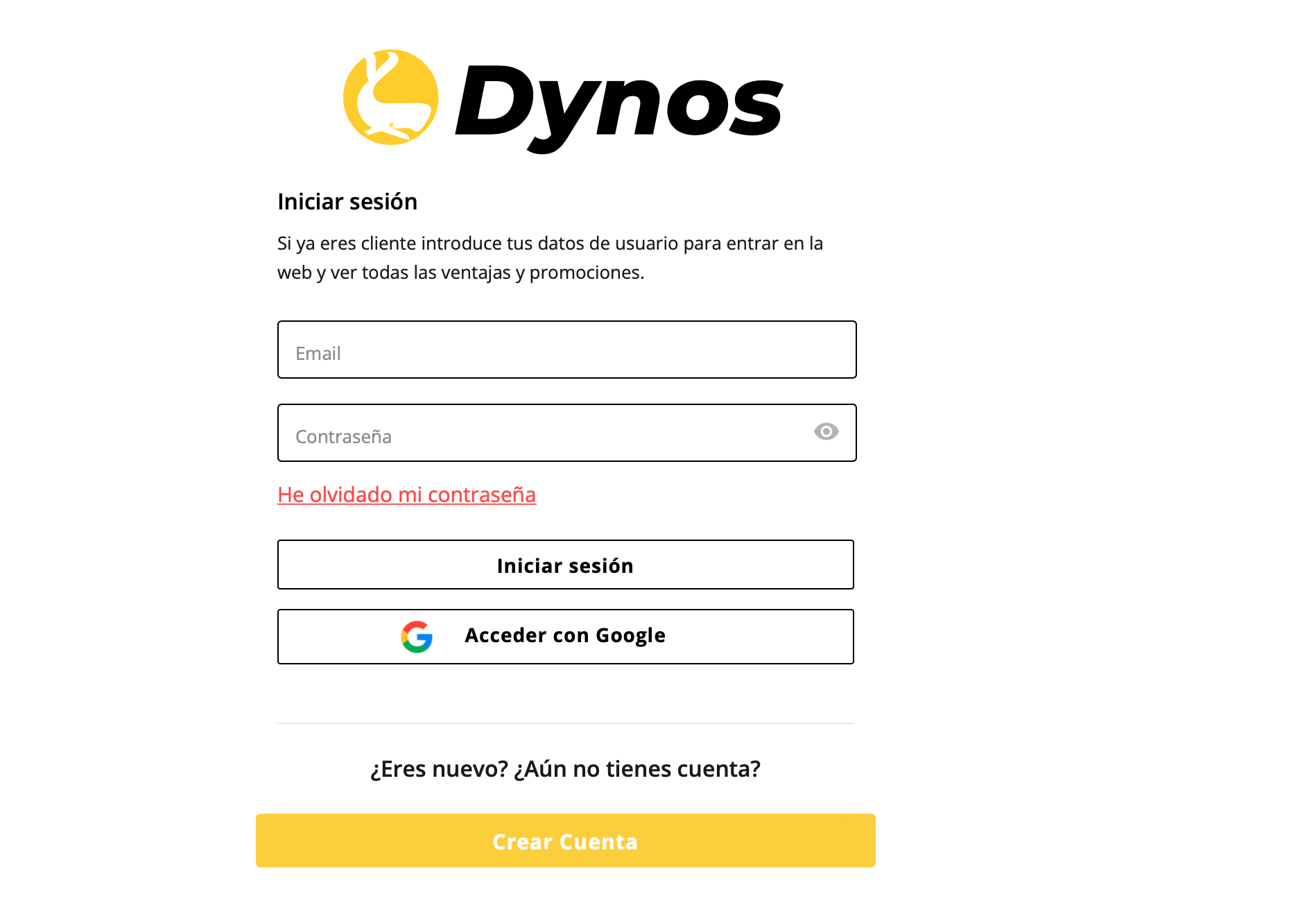 Imagen 9: Usar código promocional en Dynos