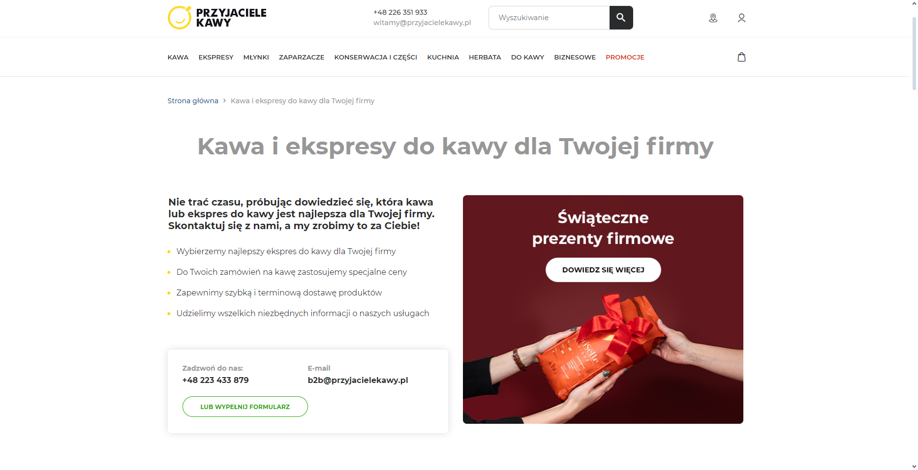 Obraz 3 - Najlepsze oferty: Przyjaciele Kawy Kod Rabatowy i Promocje