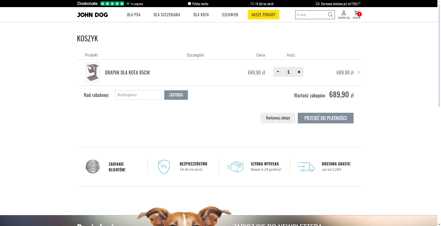 Obraz 4 - Kody Rabatowe John Dog Obraz 4 - Najlepsze oferty: John Dog Kod Rabatowy i Promocje