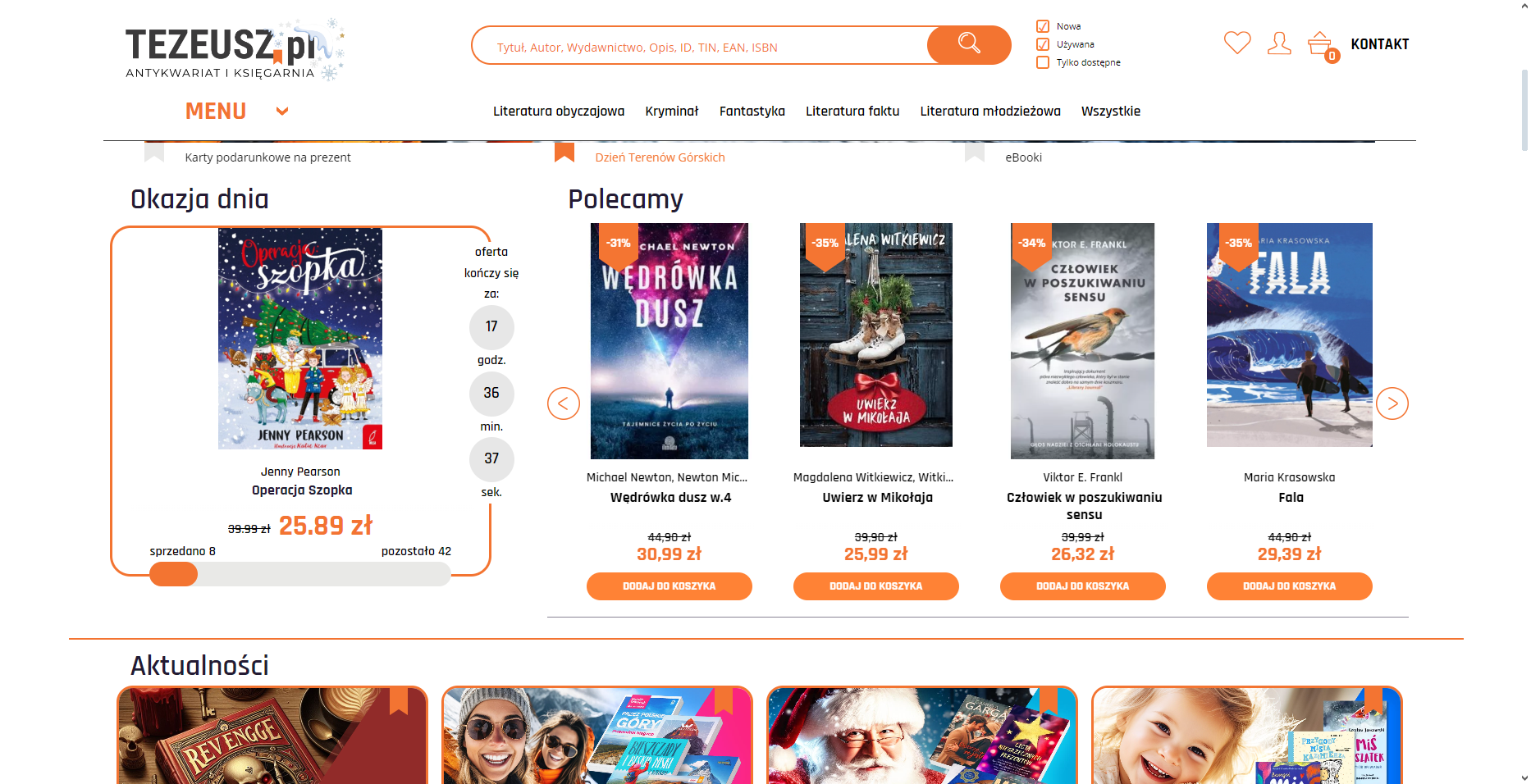 Kody Rabatowe Tezeusz Najlepsze oferty: Tezeusz Kod Rabatowy i Promocje