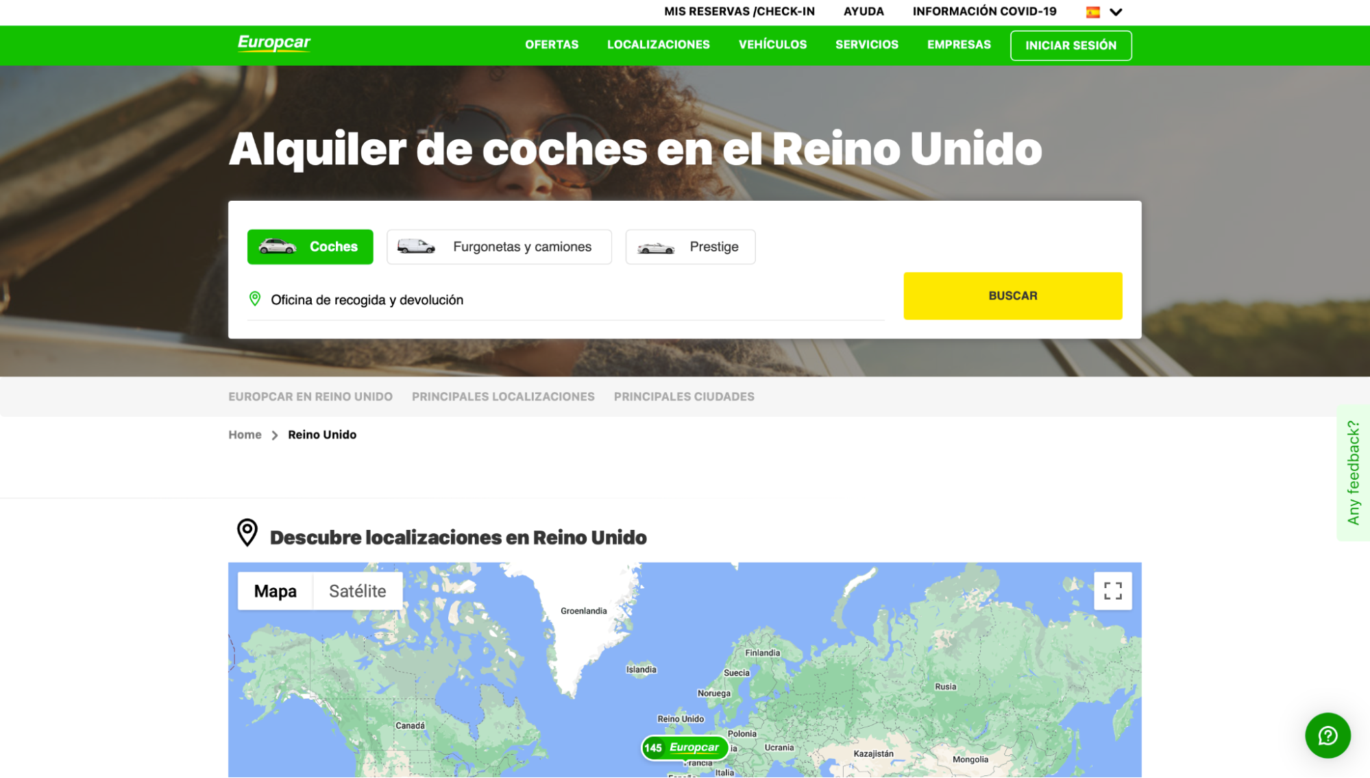 Imagen 17: Usar código promocional en Europcar