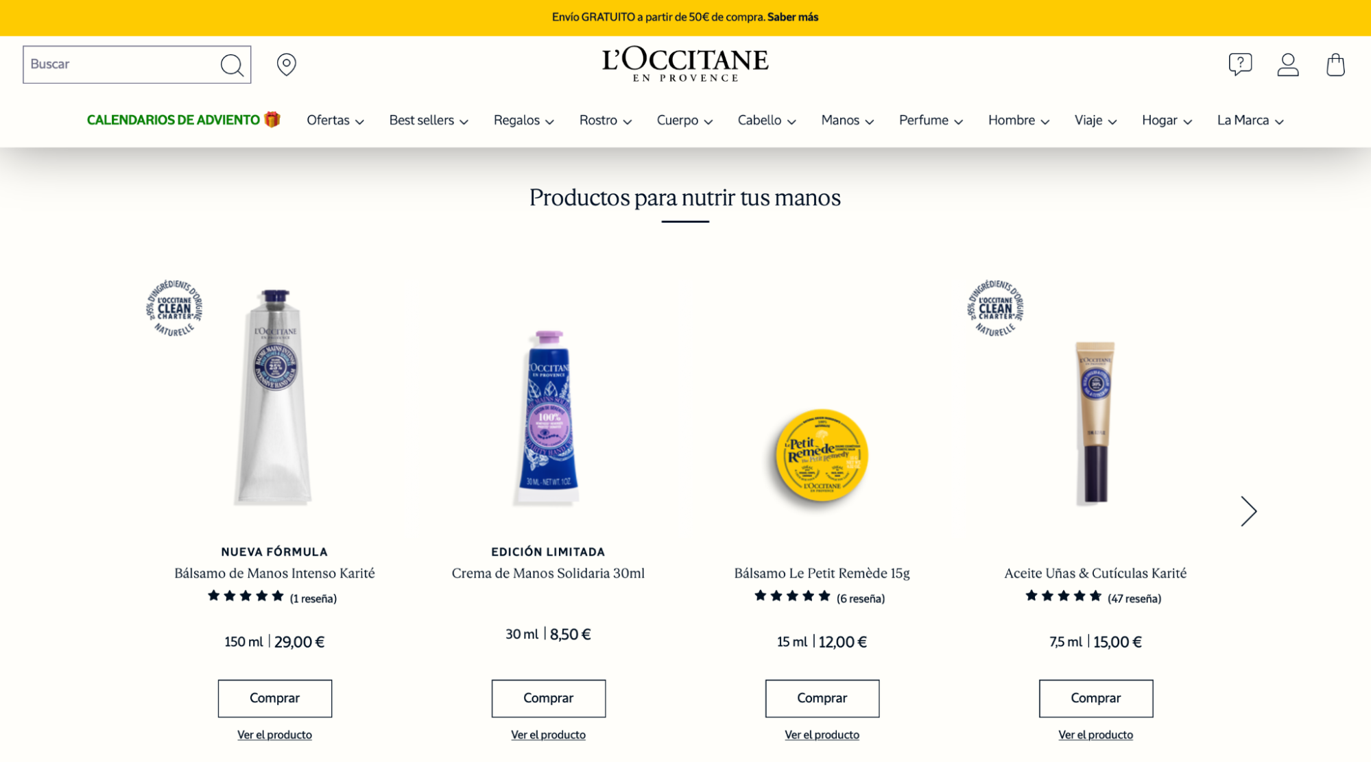 Imagen 4: Usar código promocional en L'Occitane