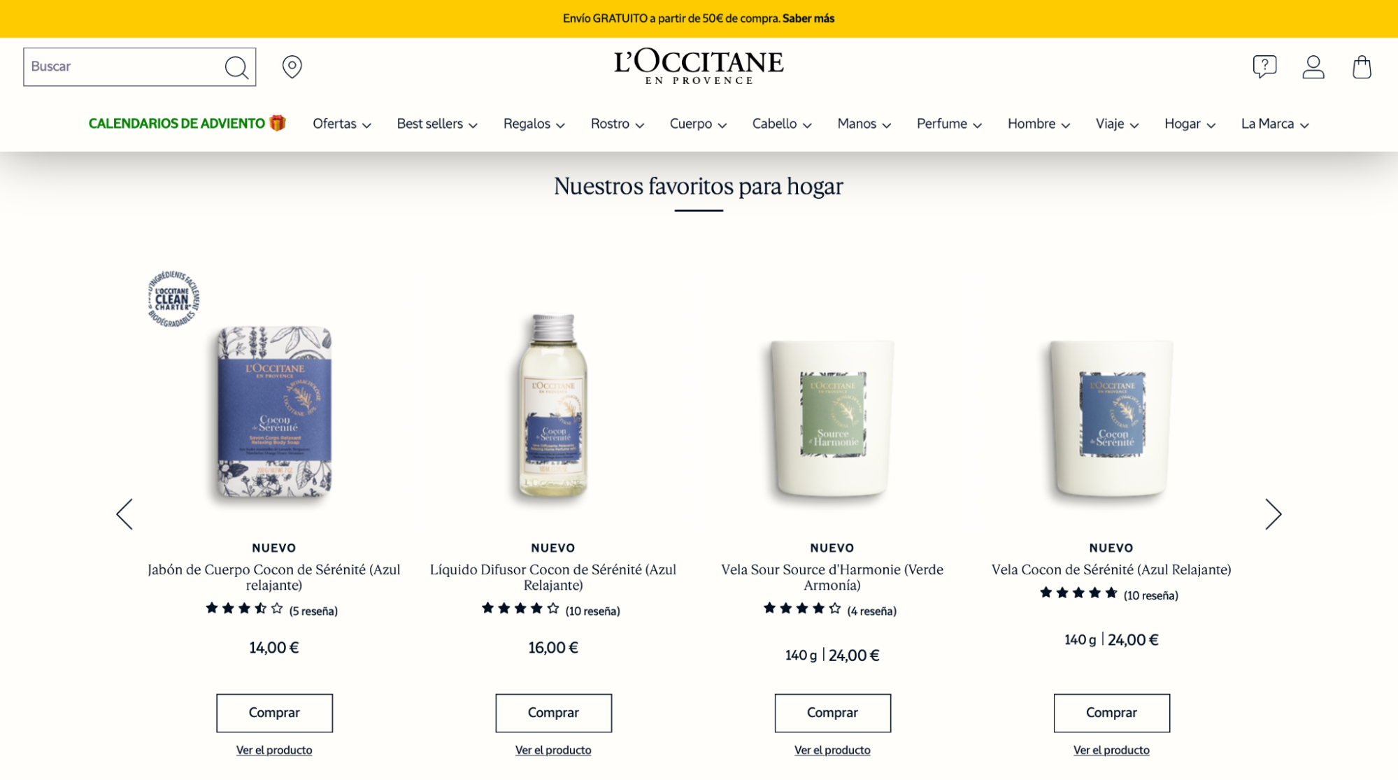 Imagen 6: Usar código promocional en L'Occitane