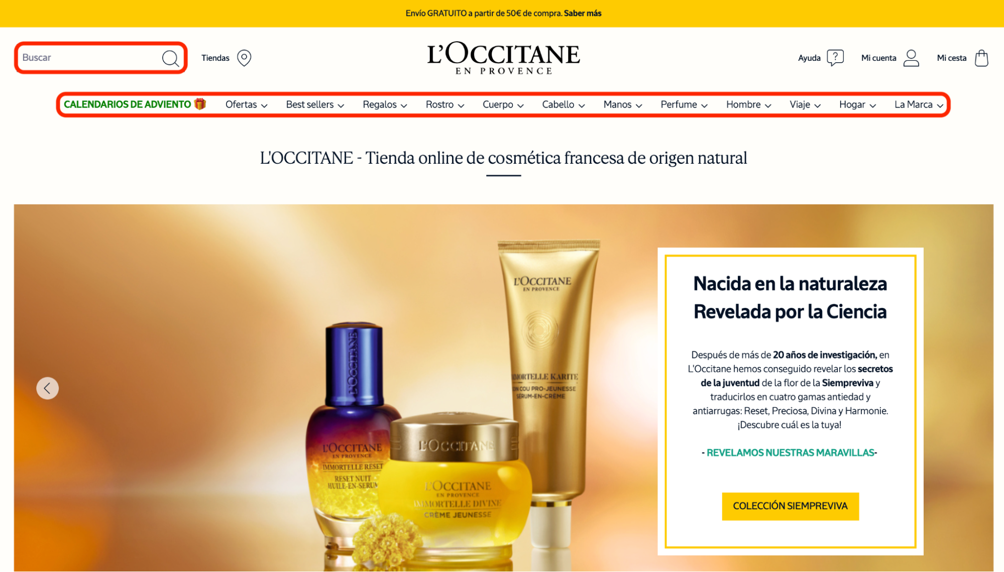 Imagen 7: Usar código promocional en L'Occitane