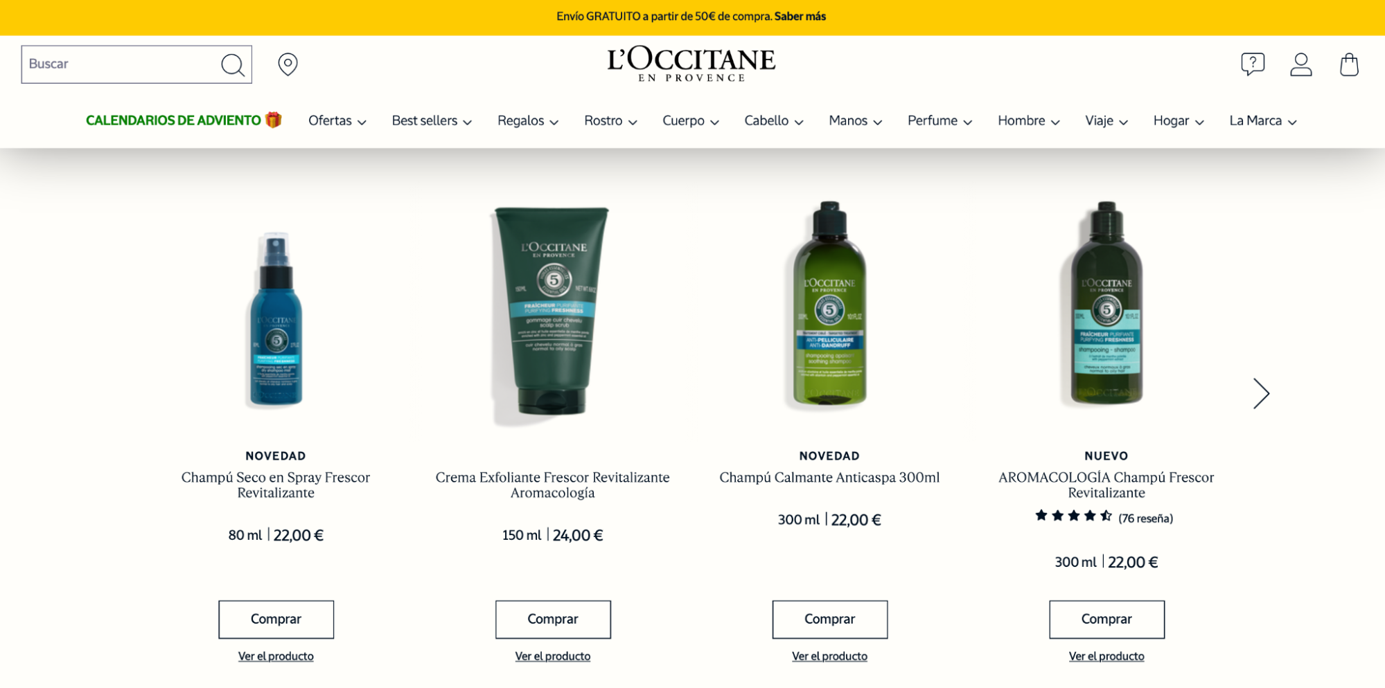 Imagen 16: Usar código promocional en L'Occitane