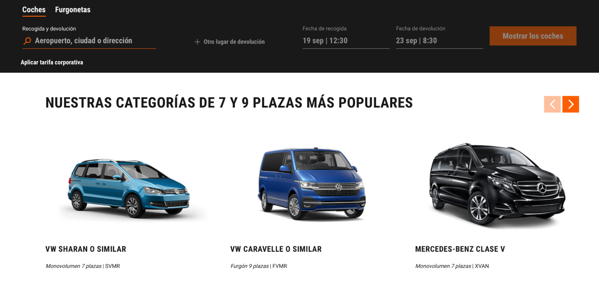 Imagen 5: Usar código promocional en Sixt