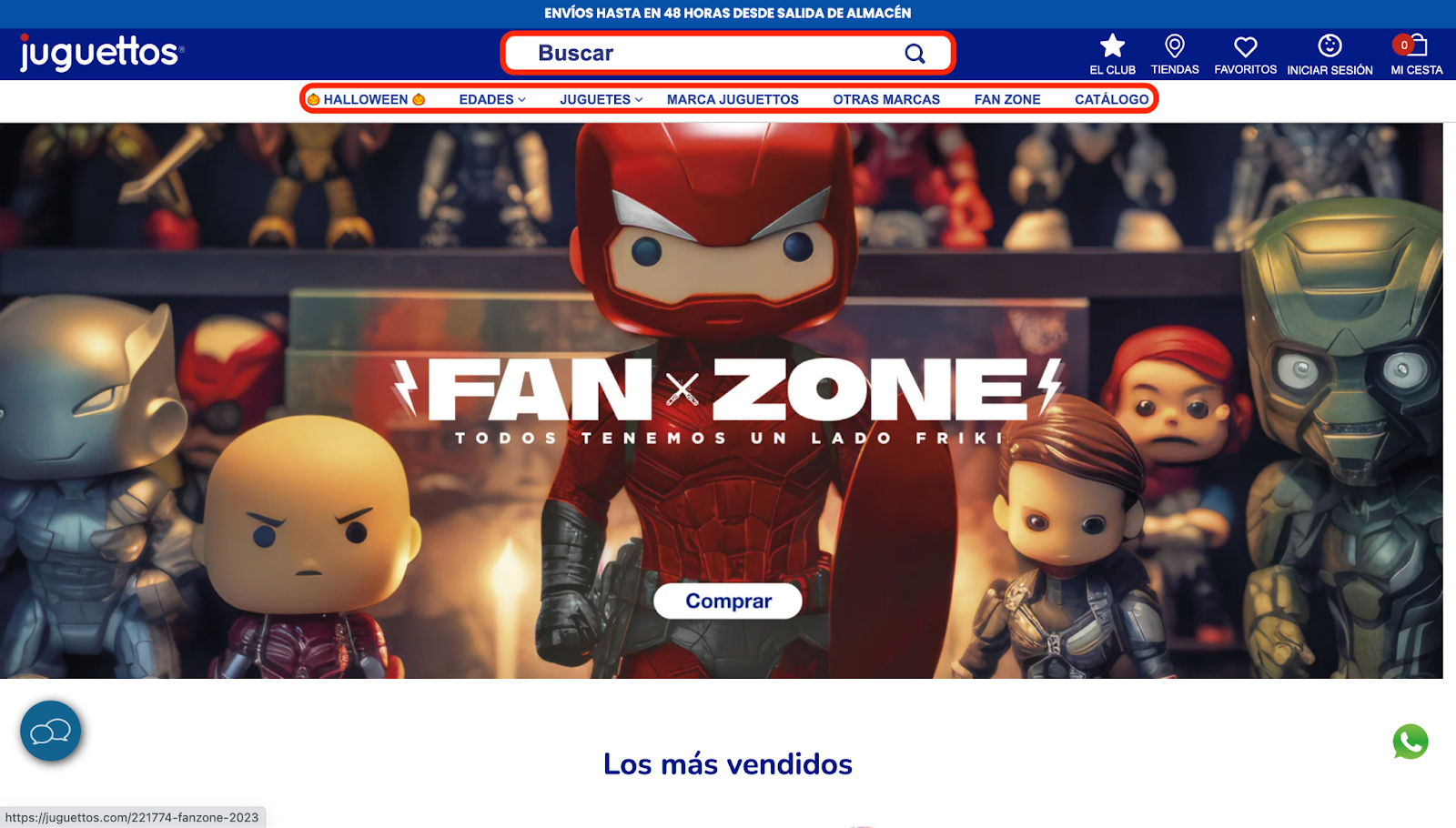 Codigo cheap descuento juguettos