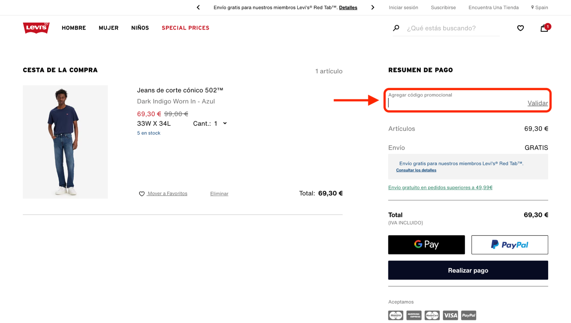 Cupones de descuento levis usa new arrivals