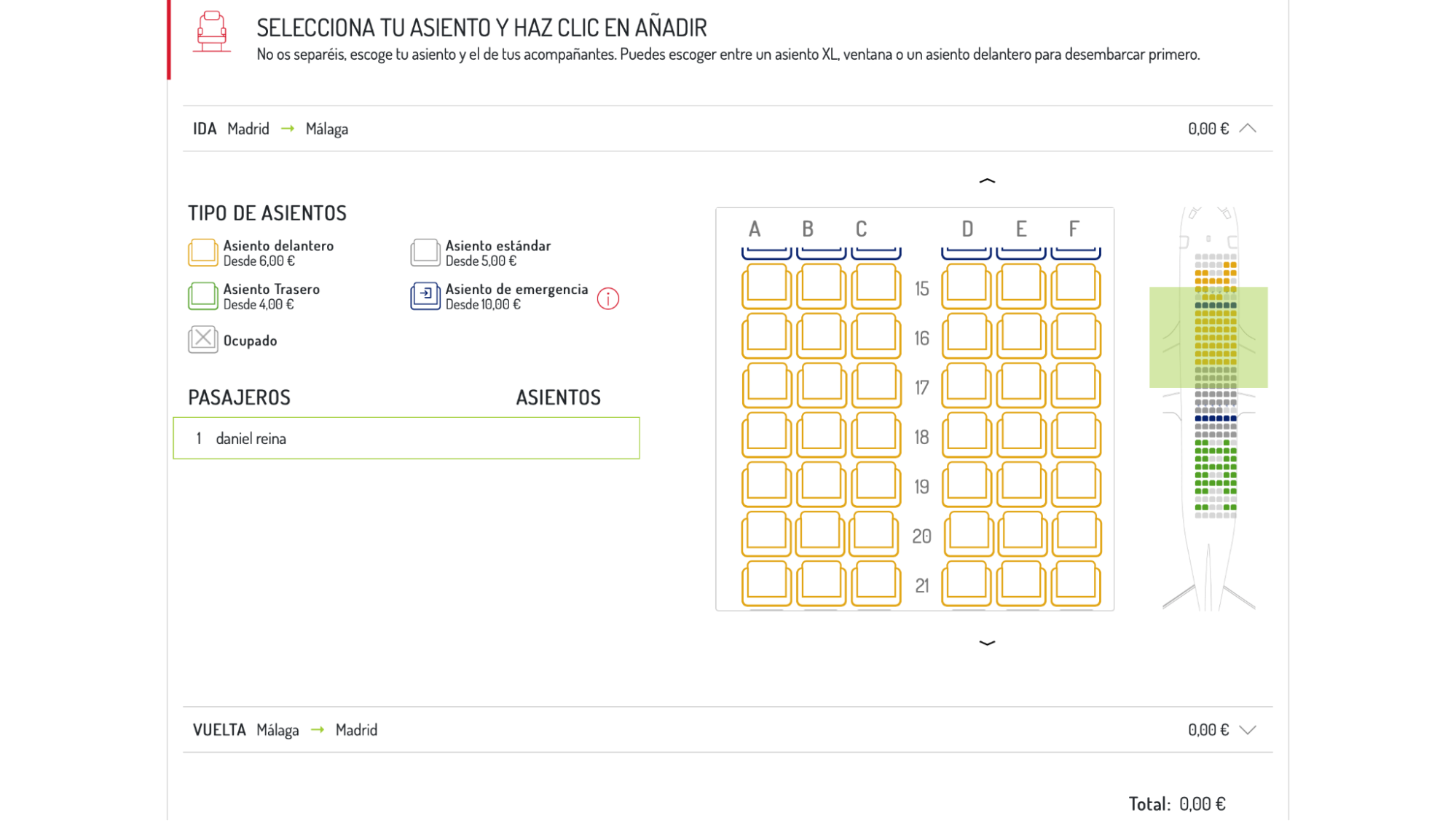 Imagen 13: Usar código promocional en Iberia Express