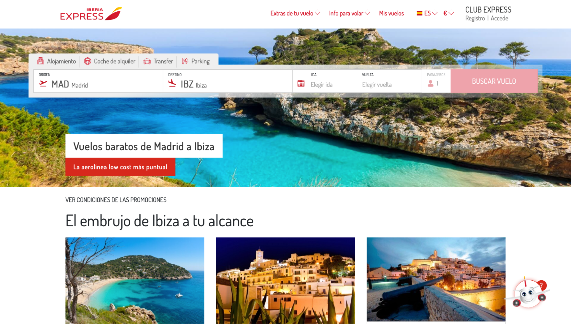 Imagen 16: Usar código promocional en Iberia Express