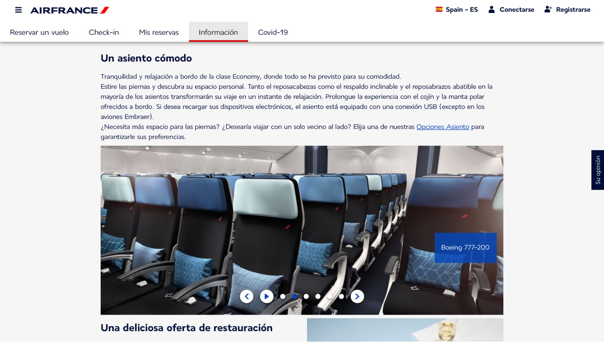 Imagen 5: Usar código promocional en Air France