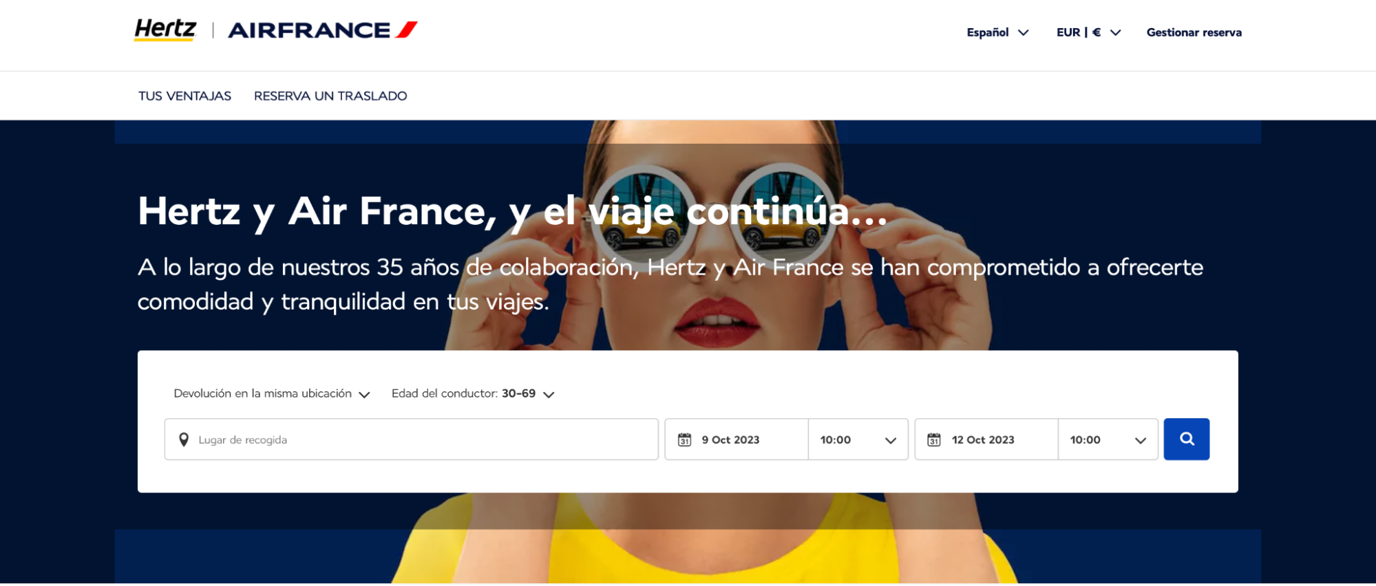 Imagen 6: Usar código promocional en Air France