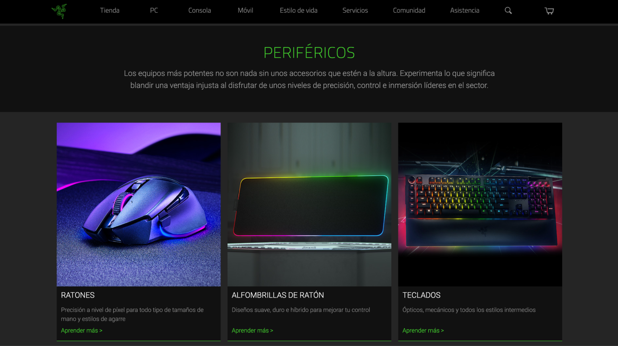 Imagen 2: Usar código promocional en Razer