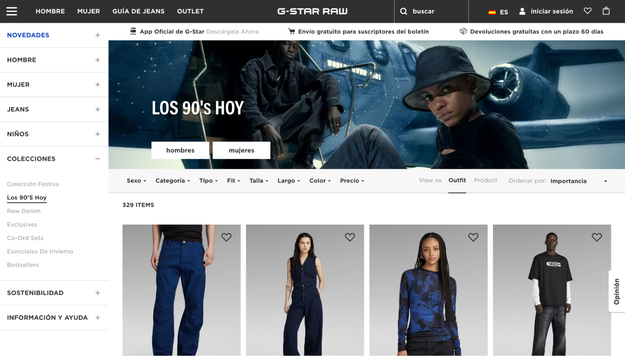 G-Star RAW, Hombres, Nueva Colección