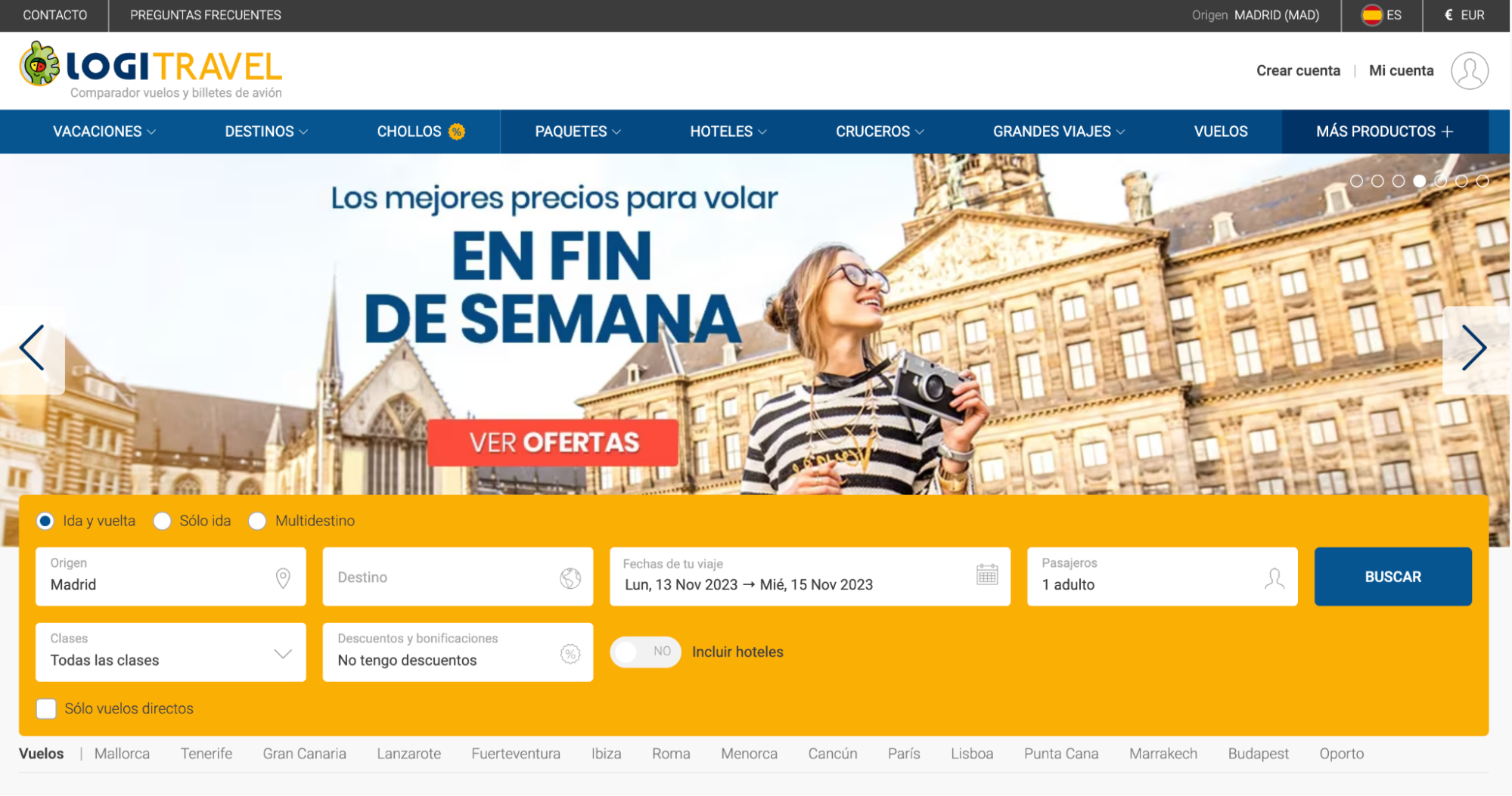 Imagen 6: Usar código promocional en Logitravel