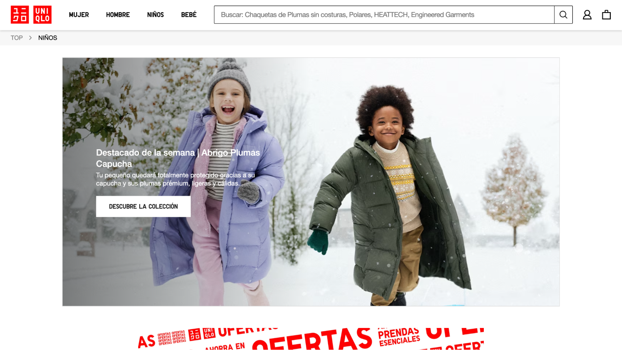 Imagen 3: Usar código promocional en Uniqlo