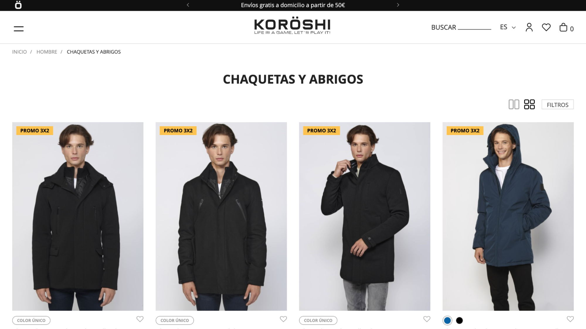 Imagen 4: Usar código promocional en Koröshi