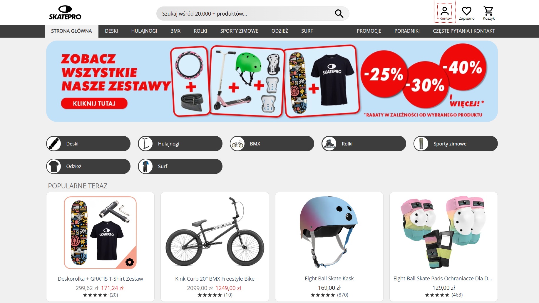 Kody Rabatowe Skatepro Najlepsze oferty: Skatepro Kod Rabatowy i Promocje