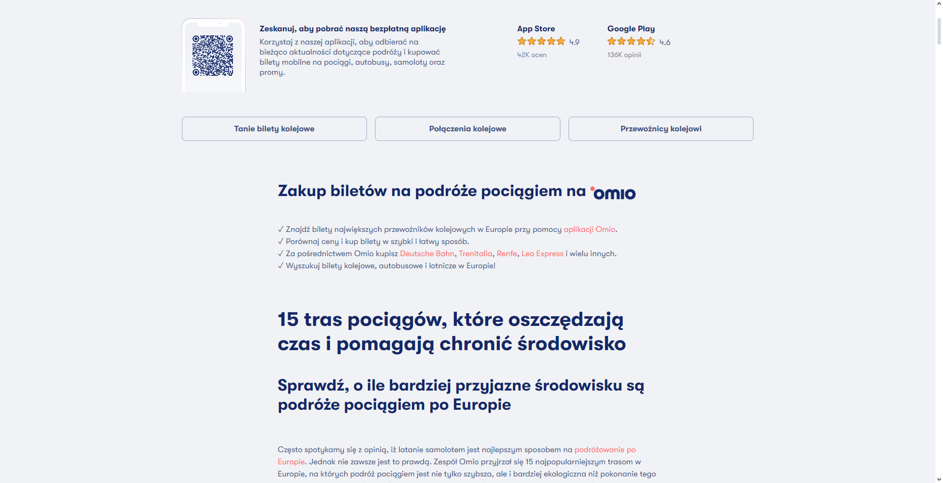 Obraz 2 - Kody Rabatowe Omio Obraz 2 - Najlepsze oferty: Omio Kod Rabatowy i Promocje
