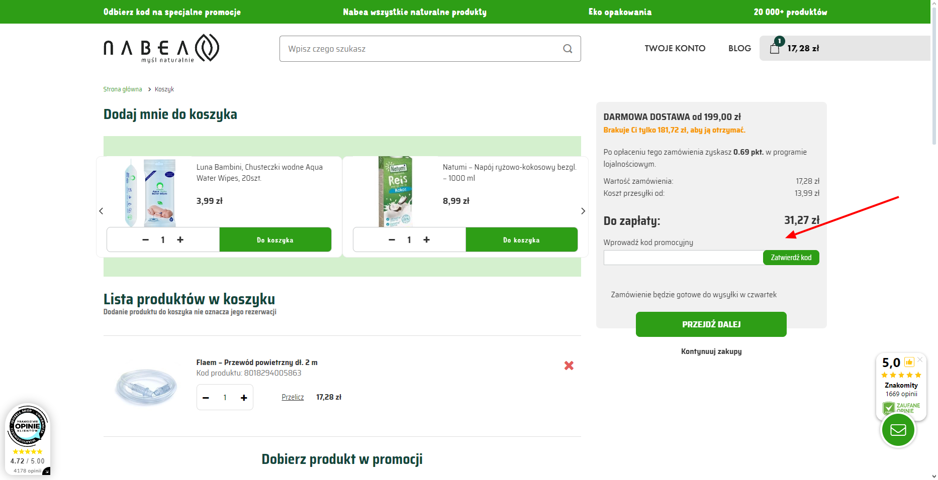 Obraz 5 - Kody Rabatowe Nabea Obraz 5 - Najlepsze oferty: Nabea Kod Rabatowy i Promocje
