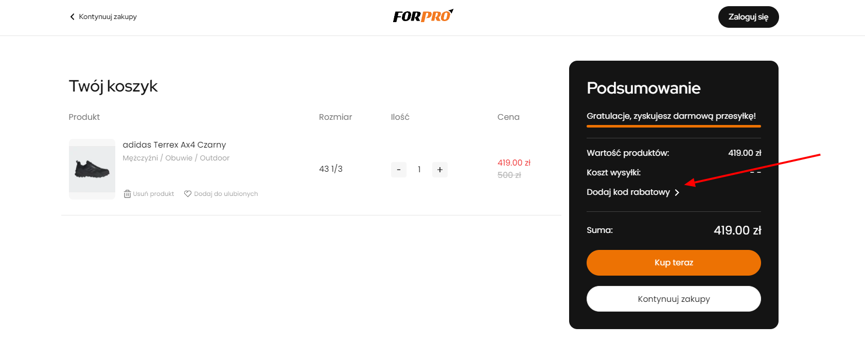 Obraz 4 - Kody Rabatowe ForPro Obraz 4 - Najlepsze oferty: ForPro Kod Rabatowy i Promocje