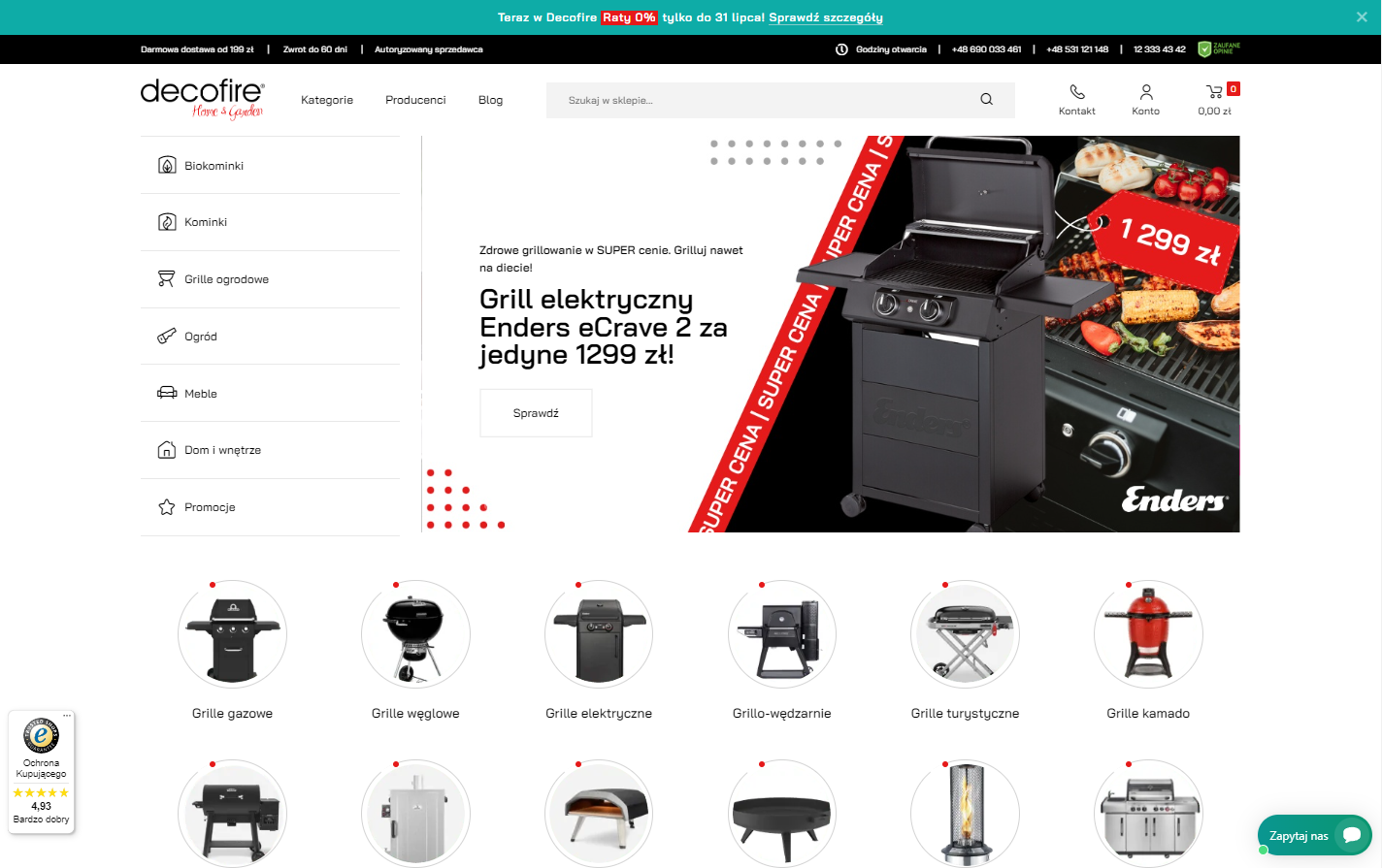 Kody Rabatowe Decofire Najlepsze oferty: Decofire Kod Rabatowy i Promocje