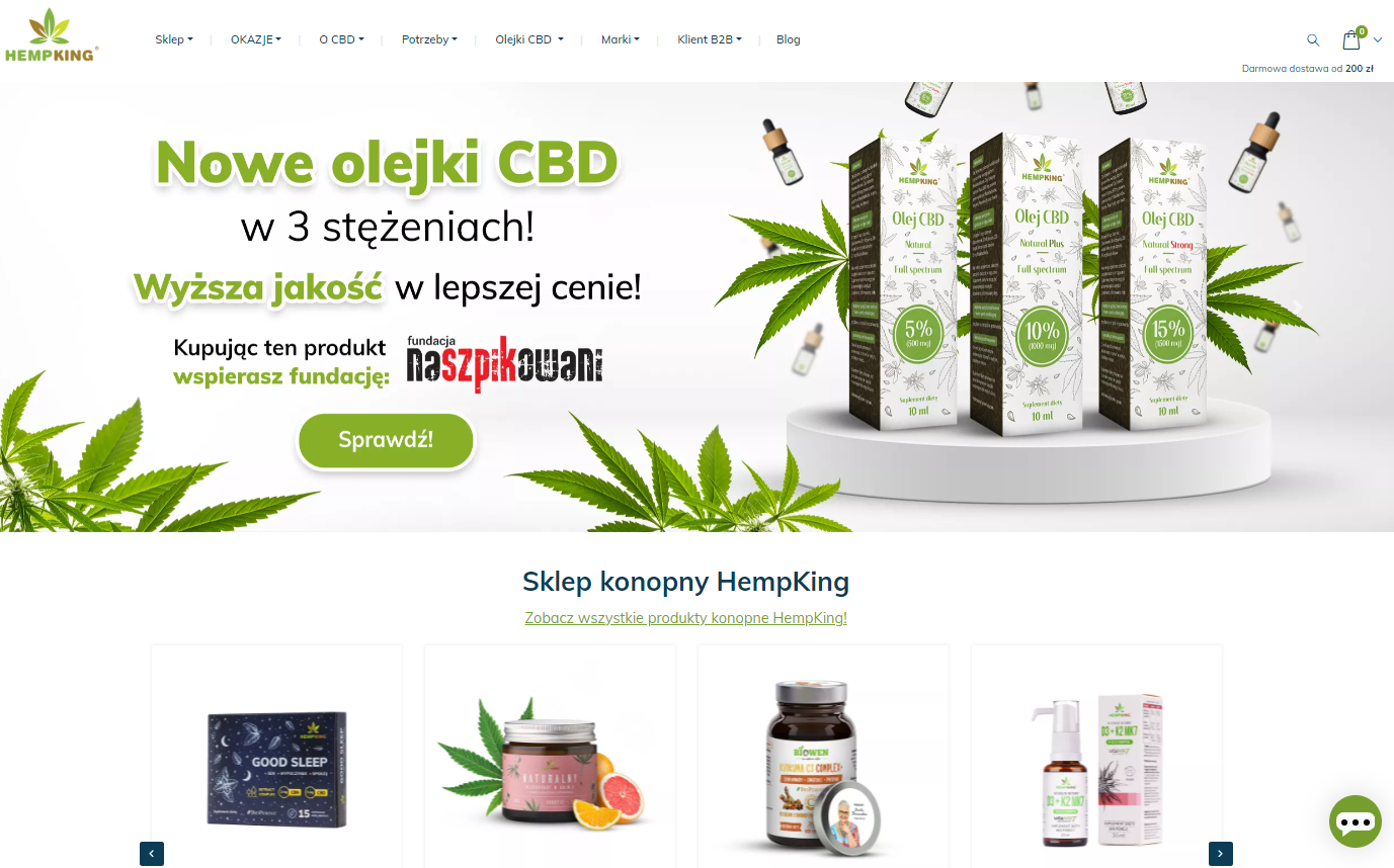 Kody Rabatowe Hempking Najlepsze oferty: Hempking Kod Rabatowy i Promocje