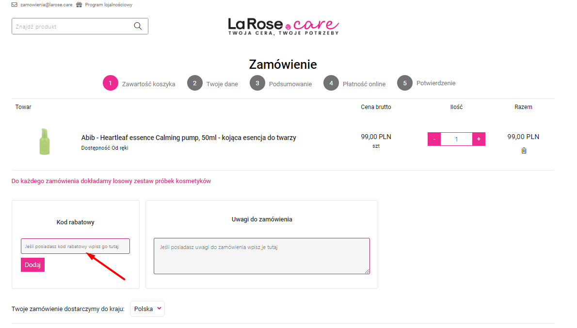 Obraz 4 - Kody Rabatowe Larose Obraz 4 - Najlepsze oferty: Larose Kod Rabatowy i Promocje