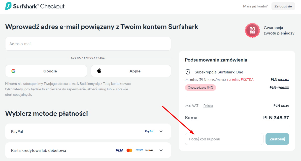 Obraz 4 - Kody Rabatowe Surfshark Obraz 4 - Najlepsze oferty: Surfshark Kod Rabatowy i Promocje