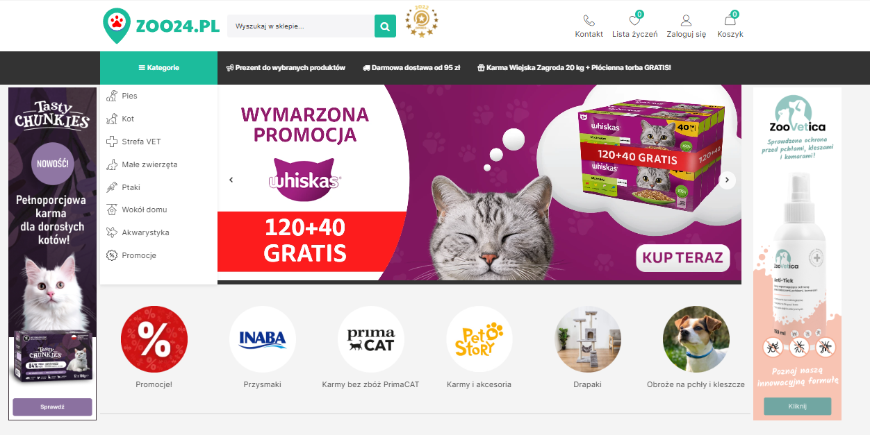 Kody Rabatowe Zoo24 Najlepsze oferty: Zoo24 Kod Rabatowy i Promocje